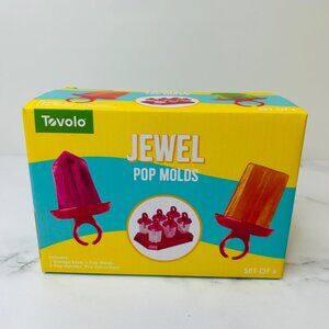 Tovolo Jewel Pop Molds 6 CT